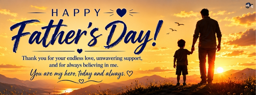 You Are My Hero, Today And Always - Happy Father's Day!