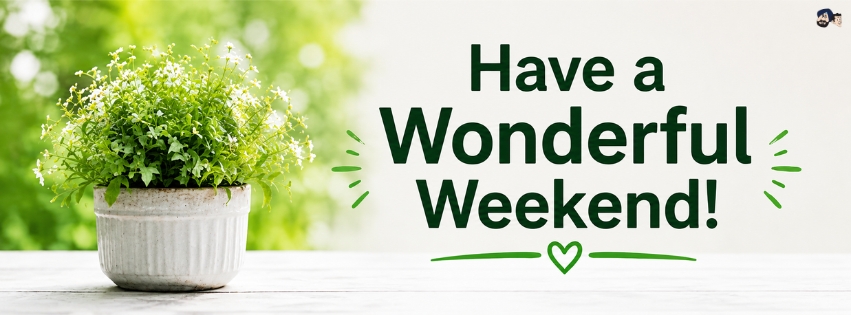 Have A Wonderful Weekend!