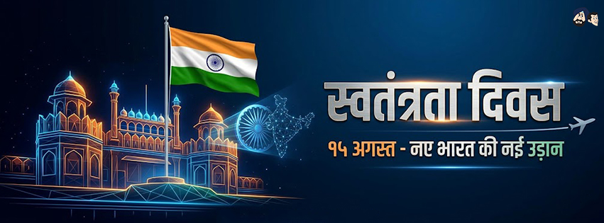 Swatantrata Diwas Ki Hardik Badhai!