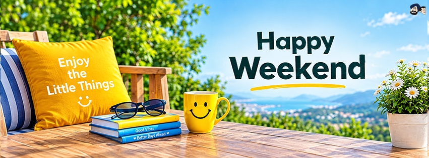 Enjoy The Little Things. Happy Weekend!