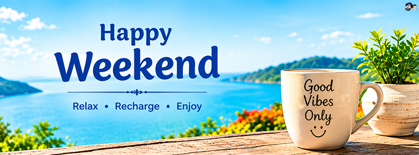 Relax, Recharge, and Enjoy. Happy Weekend!