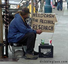 Innovative begging