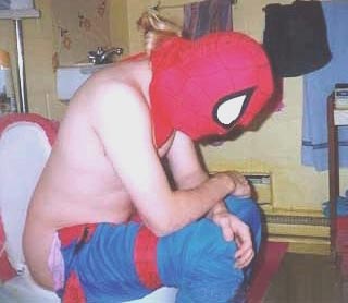 Spidey in Bed