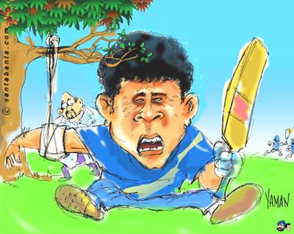 Sachin's Frustration