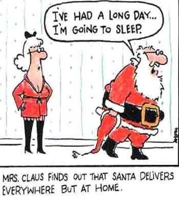 Poor Mrs Santa!