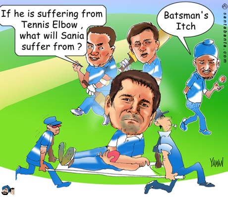 Batsman's itch