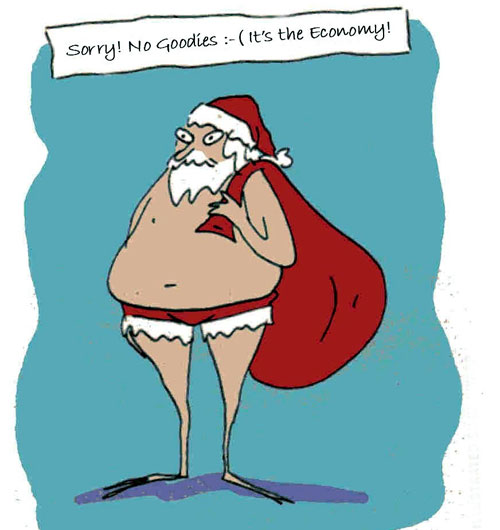 Recession hits Santa