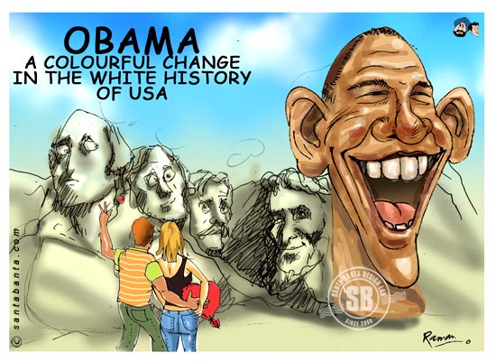 Obama, A Colorful Change