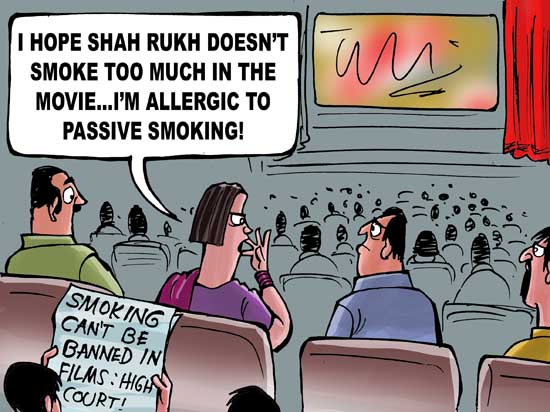 SRK can smoke!