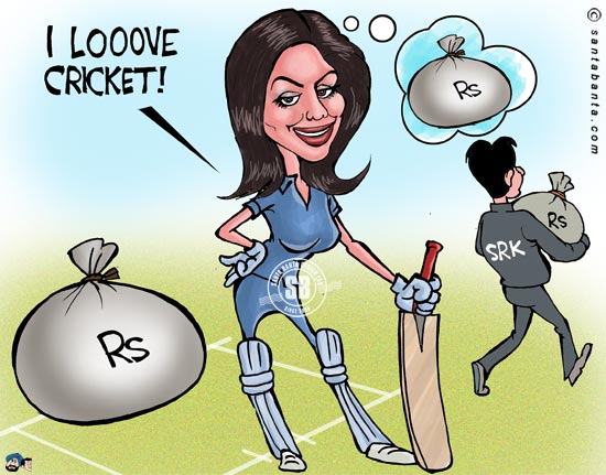 Shilpa Enters IPL Ring