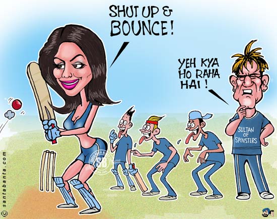 Shilpa Learns Cricket