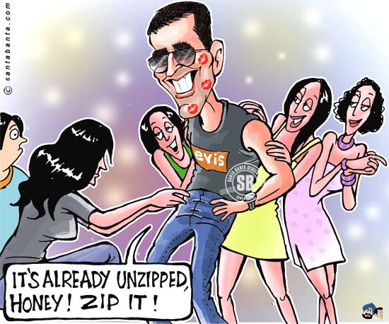 Akshay Gets Naughty