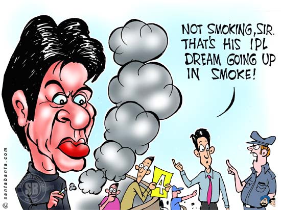 Shahrukh Khan`s Smoking Act