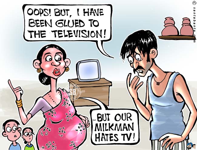 TV is best contraceptive