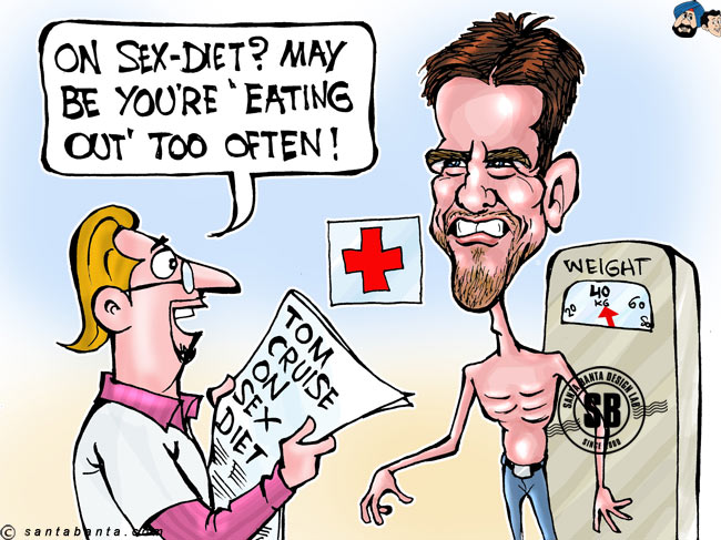 Tom Cruise On Sex Diet!