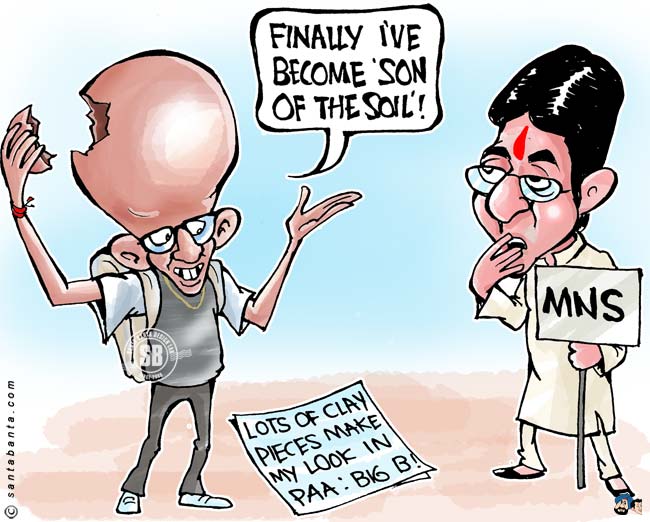 Big B Becomes Son of the Soil