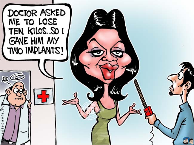 Rakhi Loses her Implants