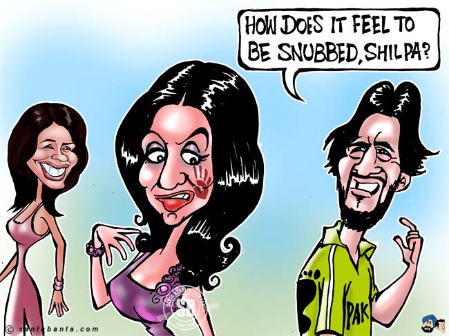 Freida Snubs Shilpa