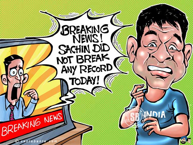 Sachin's Record-Breaking News!