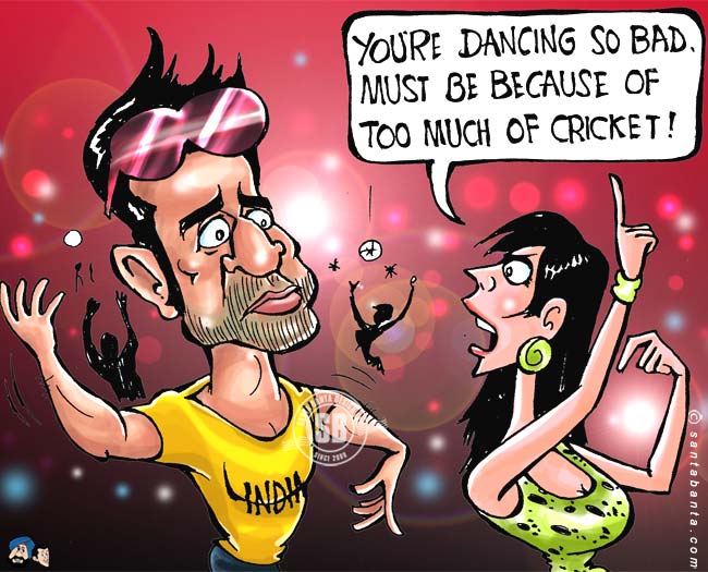 IPL parties took a toll: Dhoni