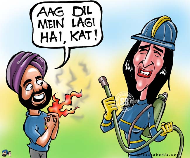 Katrina, The Firefighter!