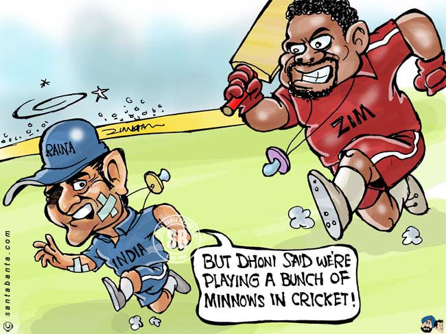 Zimbabwe Thrash India