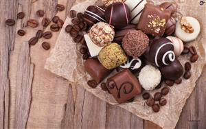 Sweet, mouth watering chocolates of lots of variety