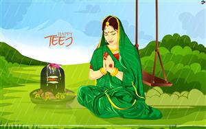 Happy Haryali Teej (August 03, 2019) and Hartalika Teej (September 01, 2019)