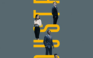 Official poster of an English drama TV-series `Industry`