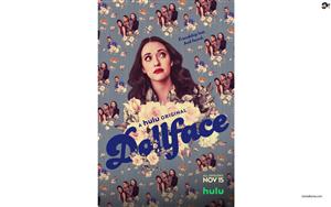 Kat Dennings in the poster of Hulu`s web series `Dollface`