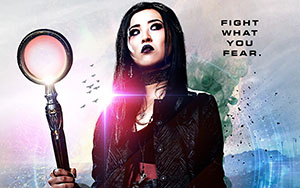 Lyrica Okano as `Nico Minoru` in Hulu`s original web series `Runaways` season 3