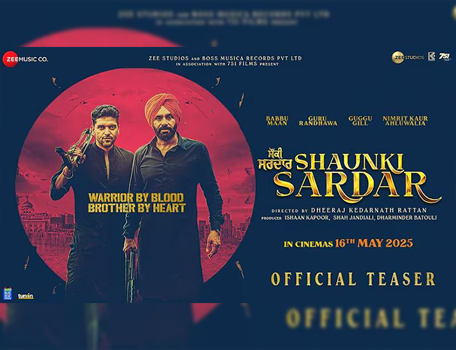 Guru Randhawa Unveils Action-Packed Teaser for 'Shaunki Sardar'!