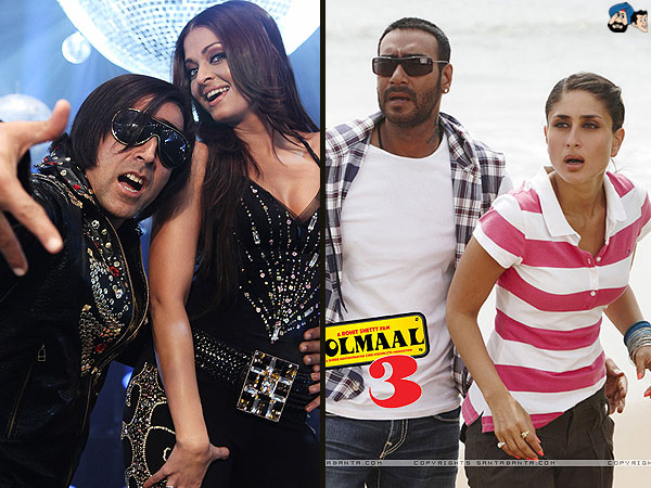 Action Replayy or Golmaal3?