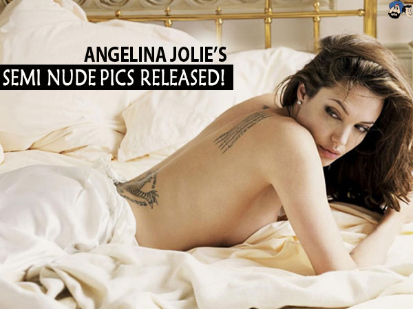 Angelina Jolie's Semi  Nude Pics Released ! 