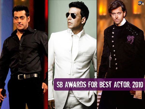 SB Awards for Best Actor, 2010