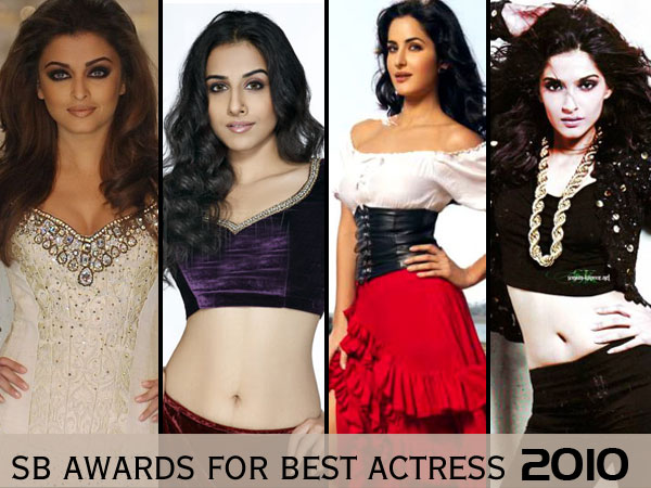 SB Awards For Best Actress, 2010