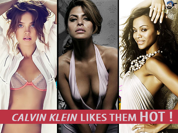 Calvin Klein Likes 'Em Hot