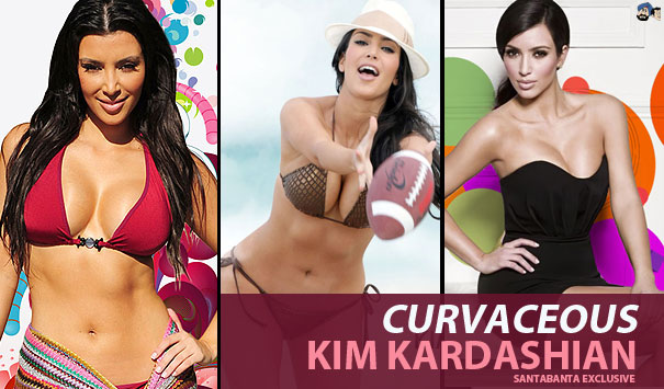 The Curvaceous Kim Kardashian