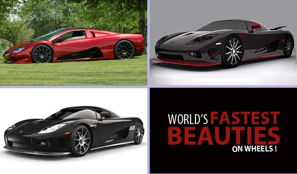 World's Fastest Beauties on Wheels