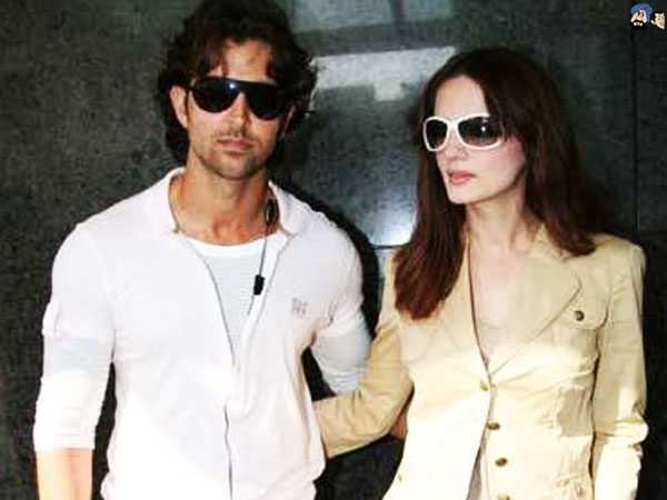 Hrithik Roshan and Suzanne