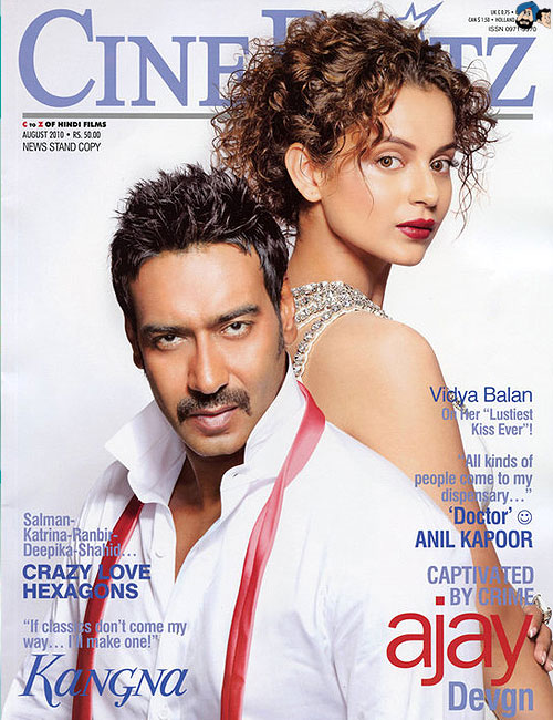 Kangana and Ajay Devgan - Cine Blitz  