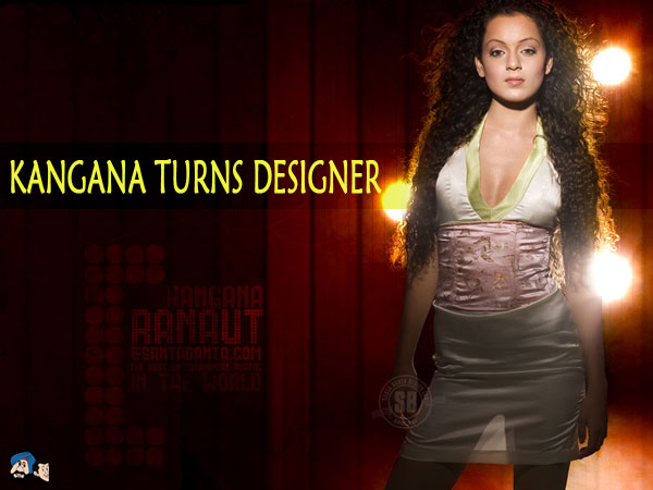 Kangana Turns Designer   