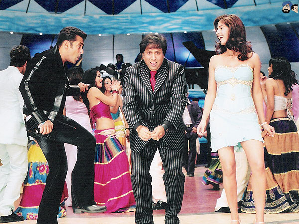 Soni de Nakhre with Govinda and Salmaan