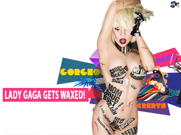 Lady GaGa gets waxed!