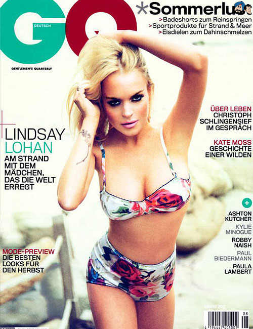 Lindsay Lohan - GQ (Germany)