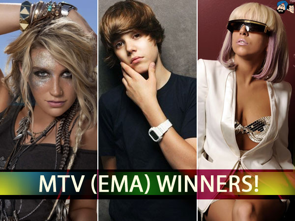 MTV (EMA) Winners !