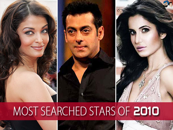 Most Searched Stars Of 2010
