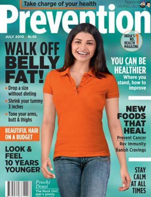 Prachi Desai on Prevention