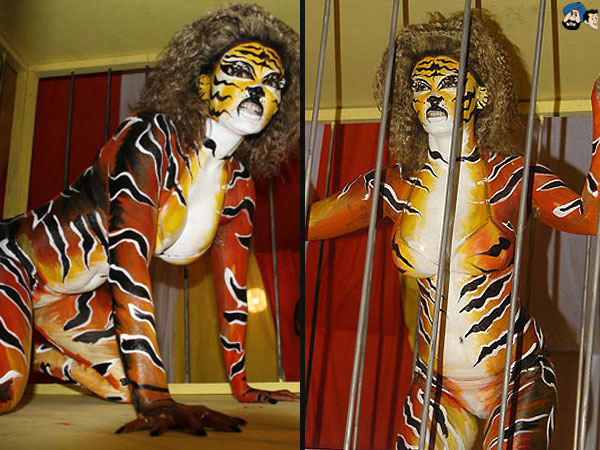Rakhi's Tiger Look