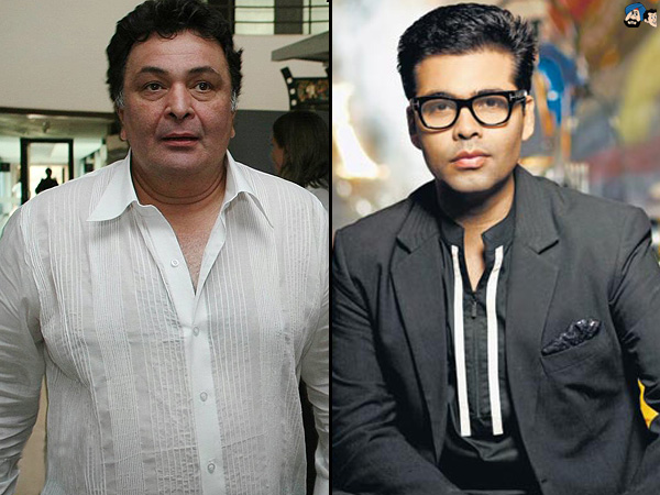 Rishi Kapoor With Karan Johar